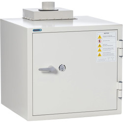 Phoenix Battery Commander BSS6100 lithium-ion battery charging cabinet angled front view