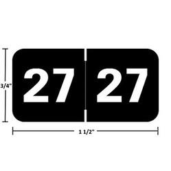 Medical Arts Press Year Labels