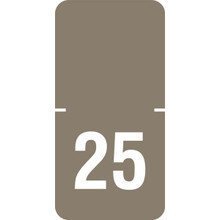 Tabbies 70500 Year Labels