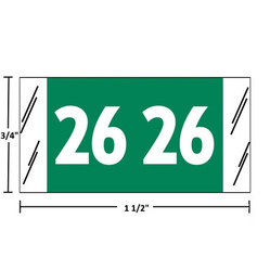 Col'R'Tab 51700 Year Labels