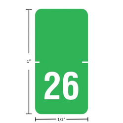 Tabbies 70500 Year Labels