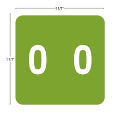Acme Visible Numeric Labels