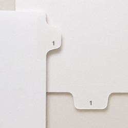 Numbered Dividers
