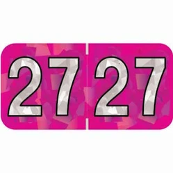 Holographic Year Labels