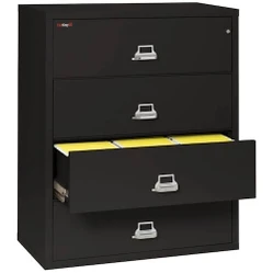 4 Drawer Lateral Fireproof File Cabinets