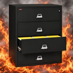 Lateral Fireproof File Cabinets