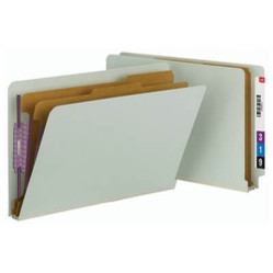 Legal End Tab Classification Folders 2 Dividers