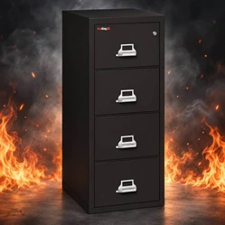 4-Drawer Fireproof File Cabinets