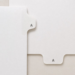 Alphabetical Dividers