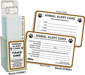 Animal Alert Cards