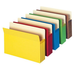 Colored File Pockets