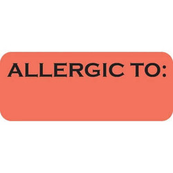 Allergy Warning Labels