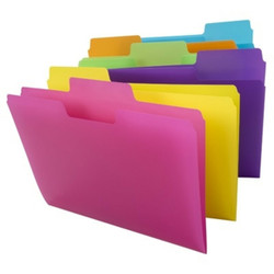 Plastic File Folders