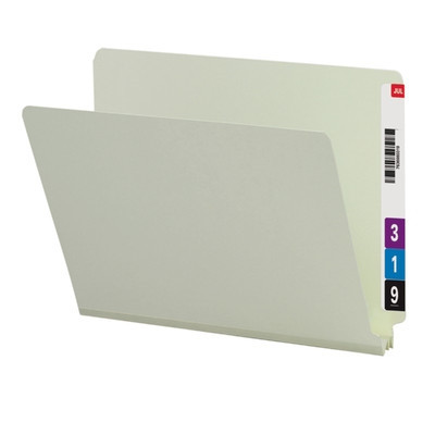 Smead End Tab Pressboard File Folder, Straight-Cut Tab, 2" Exp 25/Bx (26210)