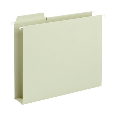 Smead FasTab Hanging Box Bottom Folders Moss 20/Box (64201)