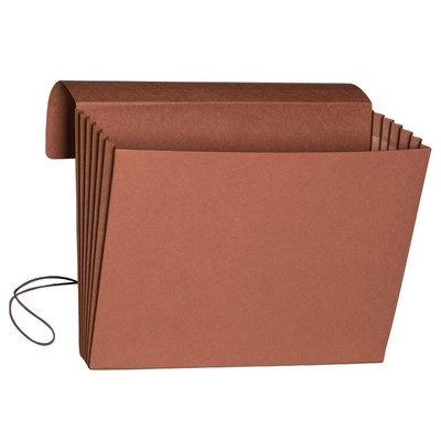 Smead Expanding Wallet, 5-1/4" Ex, Flap/Closure, Extra, 10/Box (71189)