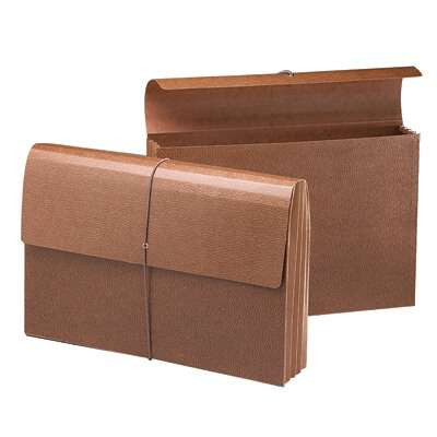 Smead Expanding Wallet, 3-1/2" Ex, Flap/Closure, Legal, 10/Box (71456)