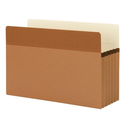 Smead Easy Grip File Pocket 5-1/4" Exp Legal Redrope (73211)