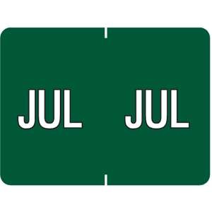 Datafile Month Label July 15/16 x 1-5/8 256/Pack