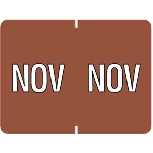 Datafile Month Label November 15/16 x 1-5/8 256/Pack