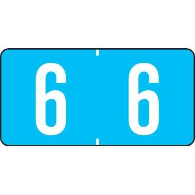 Tab Products Numeric Labels Number 6 A1277-6