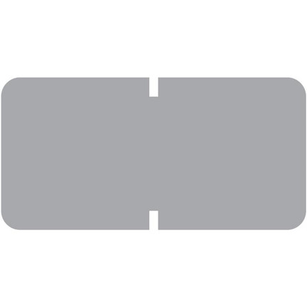 Tab 1281 Gray Label (1000/Roll)