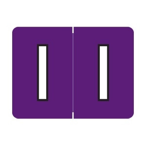 Datafile AL8720 Series Alphabet Labels - Letter I (AL8720-I)
