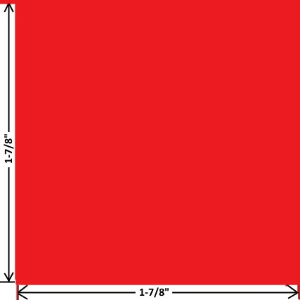 Ames L0A-00178 Label Red (500/Roll)