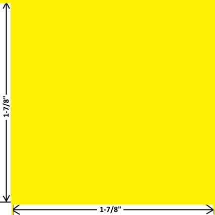 Ames L0A-00178 Label Yellow (500/Roll)