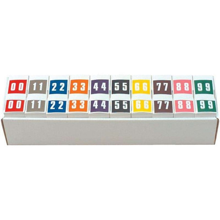 Ames AMNP Label Set 0-9 (1000/Roll)
