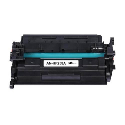HP 58A (CF258A) Compatible Toner Cartridge - Black, Standard Yield (3,000 Pages)