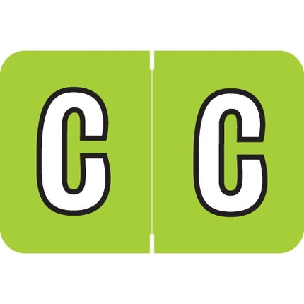 Amerifile ARAM-Series Label, Letter C