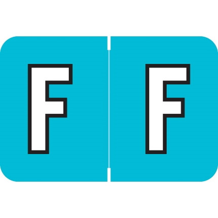 Amerifile ARAM-Series Label, Letter F