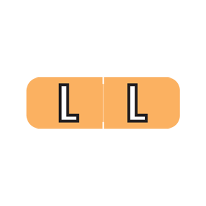 Barkley ABAM Label Letter L (500/Roll)