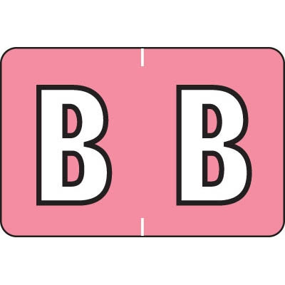 Barkley Alpha Label Packs Letter B Pink BRPK-B