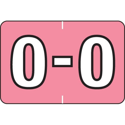 Barkley Alpha Label Packs Letter O Pink BRPK-O
