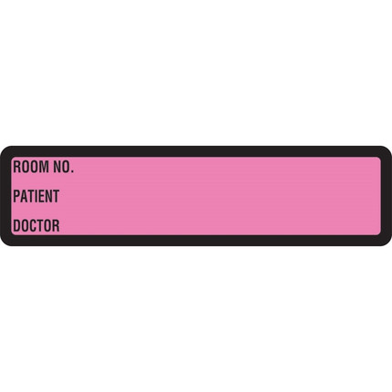 Arden Spine ID Labels - Rose, Printed