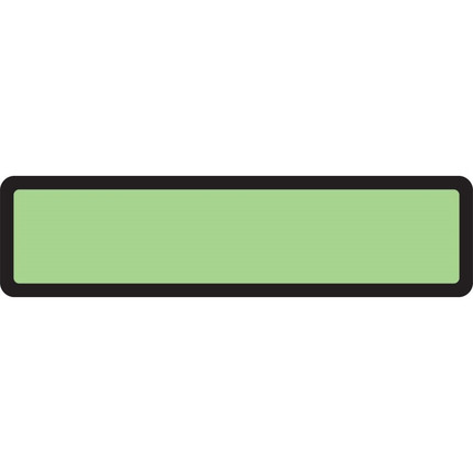 Spine Labels for Binders, Lime, 1 3/8H x 5 3/8 W, Removeable, 200/Roll - DR3672
