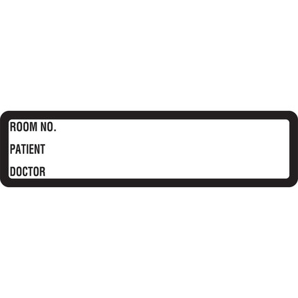 Arden Spine ID Labels - White, Printed