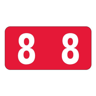 Smead Match ETSN Label Number 8 (250/Pack)