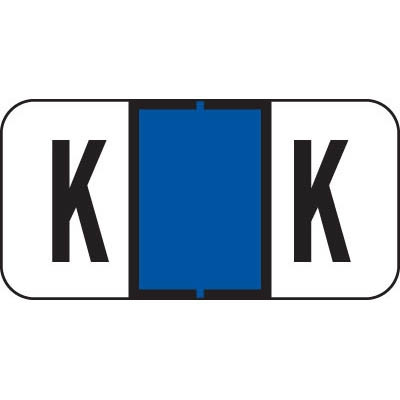 Jeter 2900 Label Letter K (500/Roll)