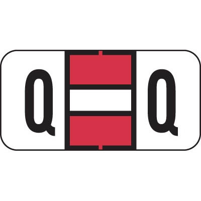 Jeter 2900 Label Letter Q (500/Roll)