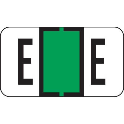 Jeter 7200 Series Labels Letter E 240/Ringbook Pack