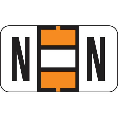 Jeter 7200 Series Labels Letter N 240/Ringbook Pack