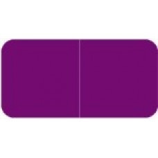 Jeter 9500 Solid Purple Color Labels (500/Roll)