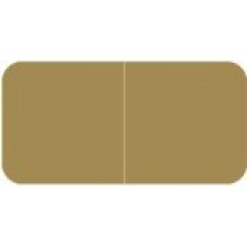 Jeter 9500 Solid Tan Color Labels (500/Roll)