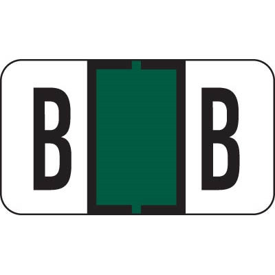 Jeter 7200 Series Labels Letter B 225/Pack
