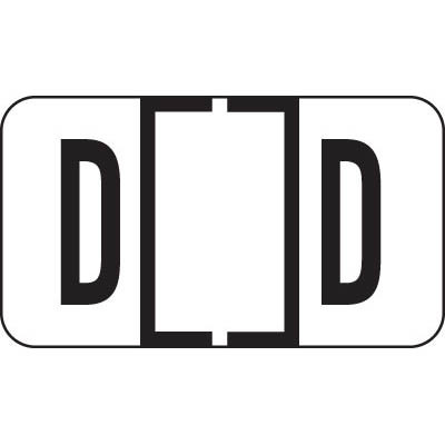 Jeter 7200 Series Labels Letter D 225/Pack