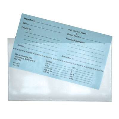 5 mil Poly Pocket, Self Adhesive, 5-1/2" x 8-3/4" (Box of 100)