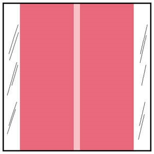 Col R Tab 11600 Series Designation Label Pink 500/Roll